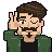 Pixel avatar of Guilherme. Click to hit.